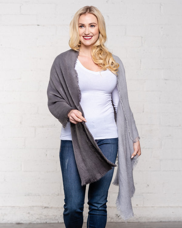 RAMONA WRAP - CHARCOAL