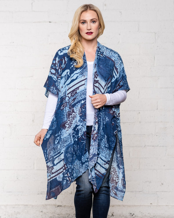 ESPERANZA KIMONO - BLUE