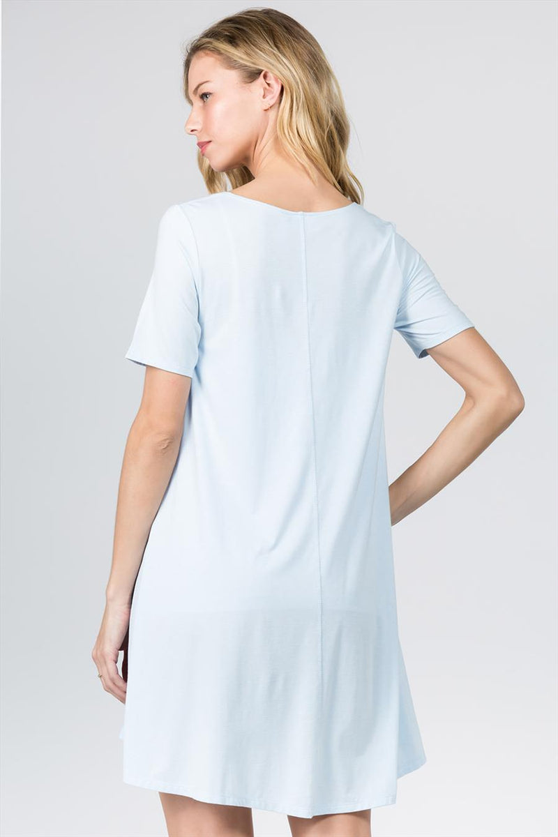 BETSY SWING DRESS - SKY BLUE