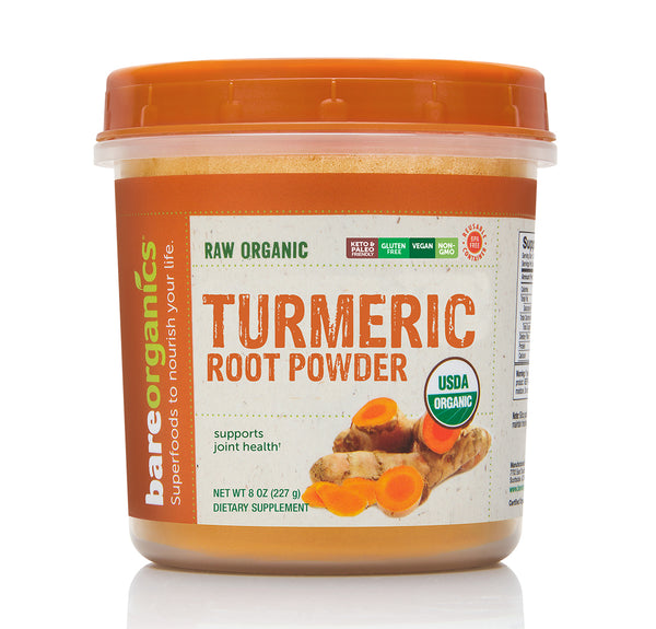 BAREORGANICS® SUPERFOODS TURMERIC ROOT POWDER