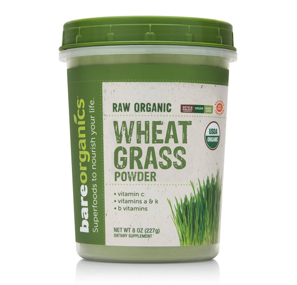 BAREORGANICS® SUPERFOODS WHEATGRASS POWDER