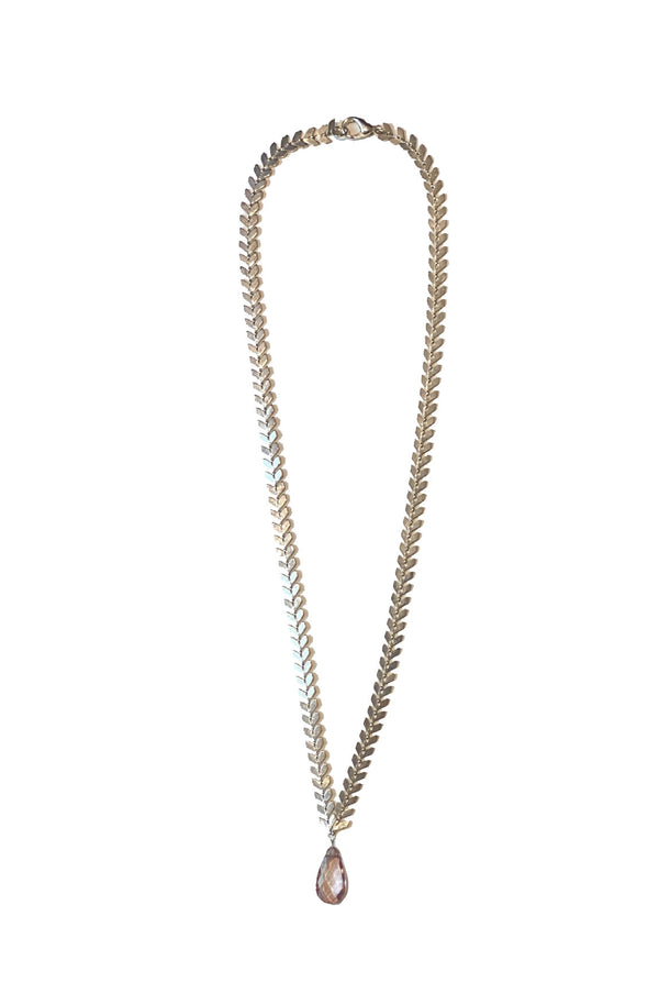 ATHENA NECKLACE - SILVERTONE