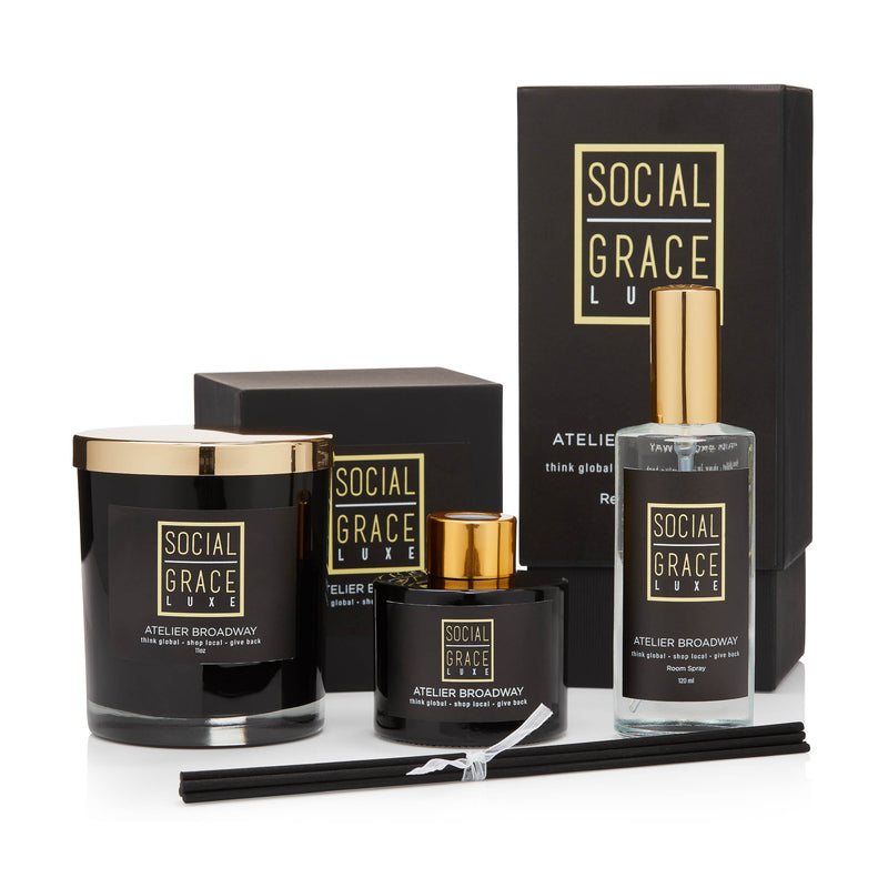 SGC LUXE™ ATELIER BROADWAY ULTIMATE HOME SCENT GIFT SET