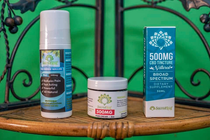 500MG PAIN RELIEF 4 PIECE SET - EXCLUSIVELY OURS!