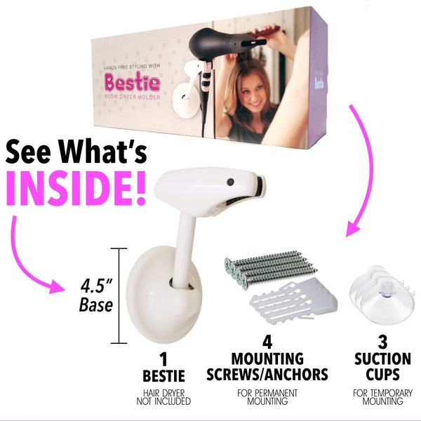 BESTIE BLOW DRYER HOLDER