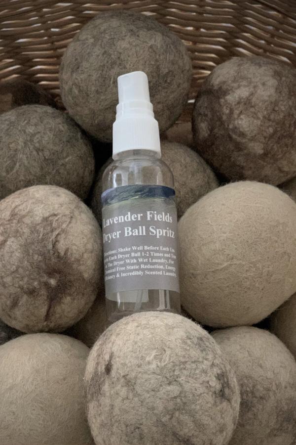 LAVENDER FIELDS DRYER BALL SPRITZ