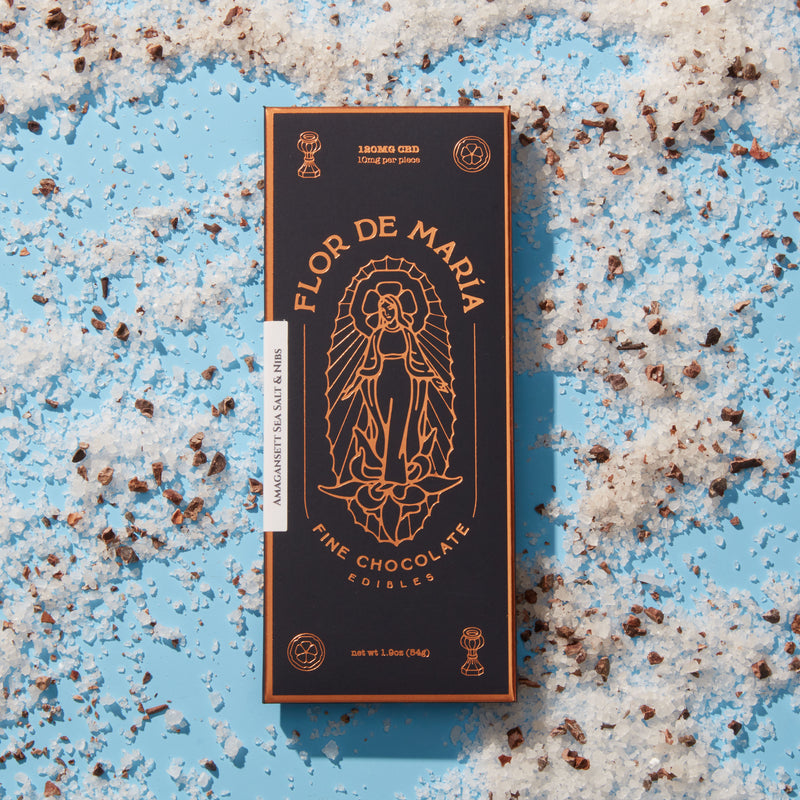 AMAGANSETT SEA SALT & NIBS CHOCOLATE