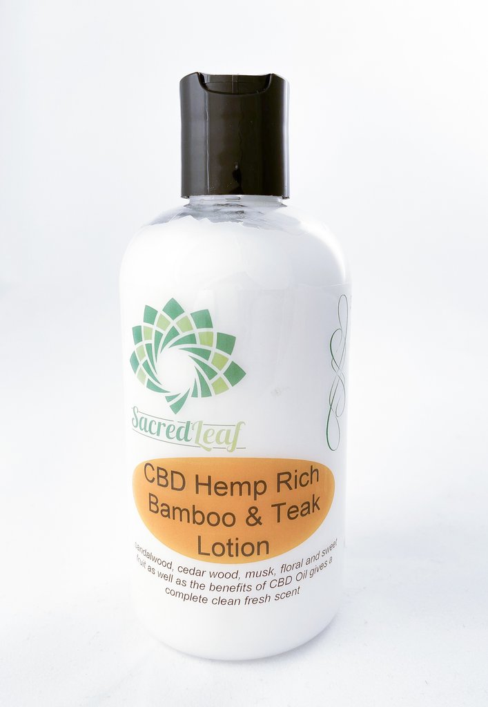 CBD BODY LOTION - BAMBOO & TEAK