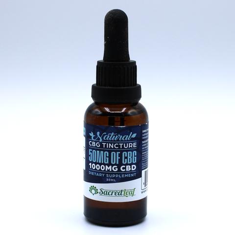 20:1 CBG TINCTURE - 1000MG - NATURAL