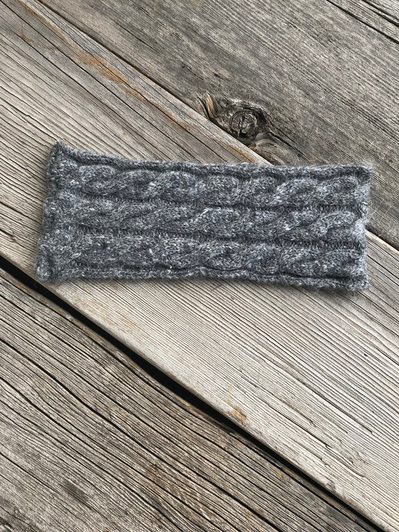 LIGHT & AIRY CABLED HEADBAND - CHOICE OF 4 COLORS