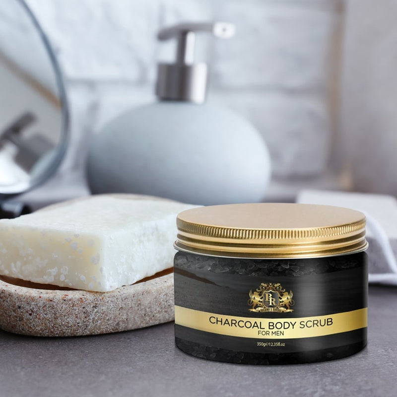Baroque Royal - Activated Charcoal Body Scrub - Lifestyle 2
