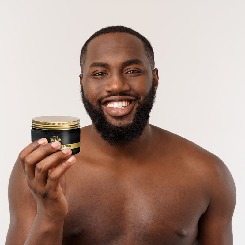 Baroque Royal - Activated Charcoal Body Scrub - Lifestyle 4