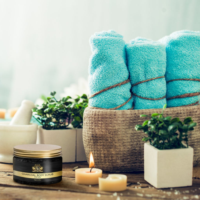 Baroque Royal - Activated Charcoal Body Scrub - Lifestyle 5