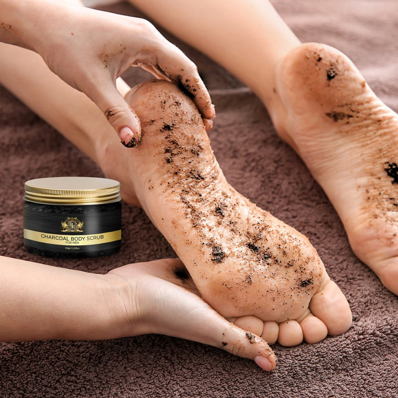 Baroque Royal - Activated Charcoal Body Scrub - Lifestyle 7