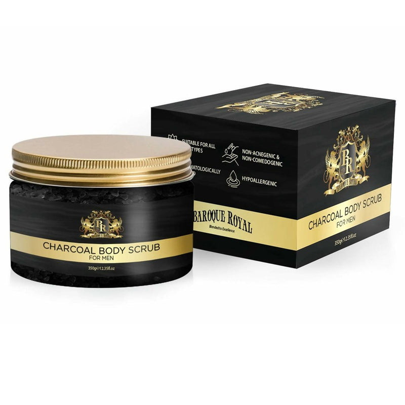 Baroque Royal - Activated Charcoal Body Scrub - Main