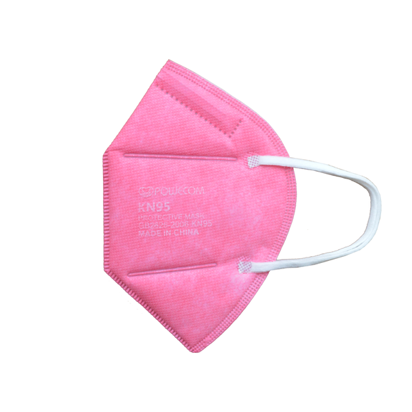 KN95 50 PACK - RESPIRATOR MASKS - FDA APPROVED - NPPL TESTED - ANTI FRAUD TECHNOLOGY - PINK