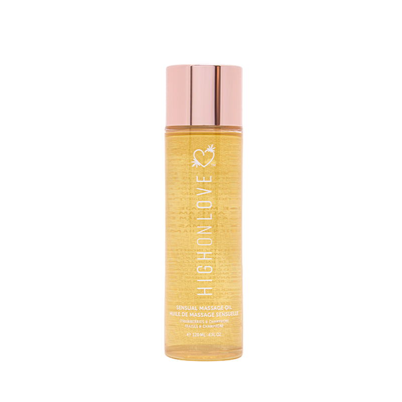 SENSUAL MASSAGE OIL - STRAWBERRIES & CHAMPAGNE