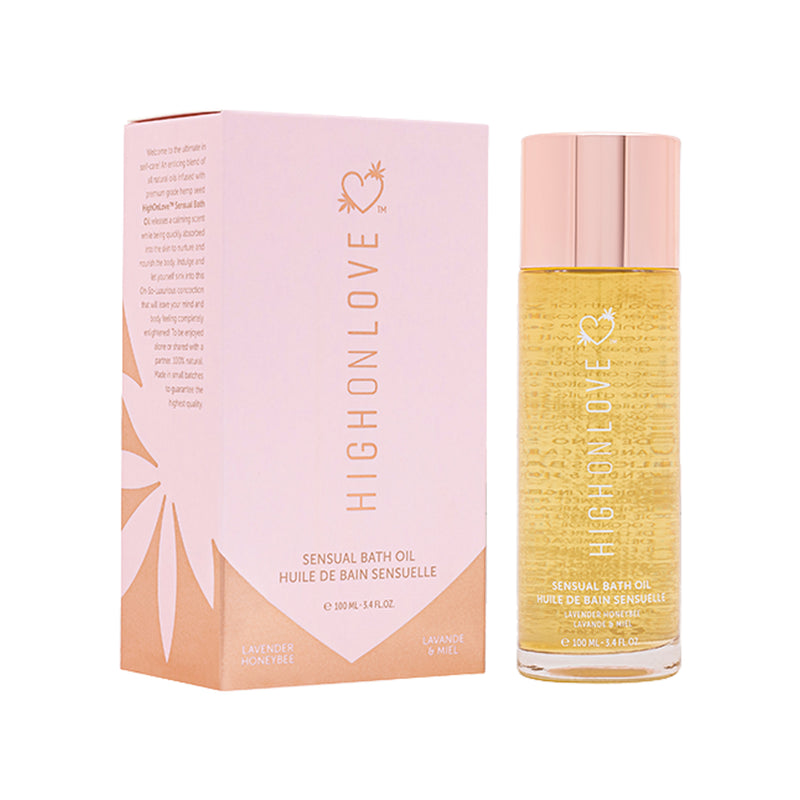 SENSUAL BATH OIL - LAVENDER & HONEY