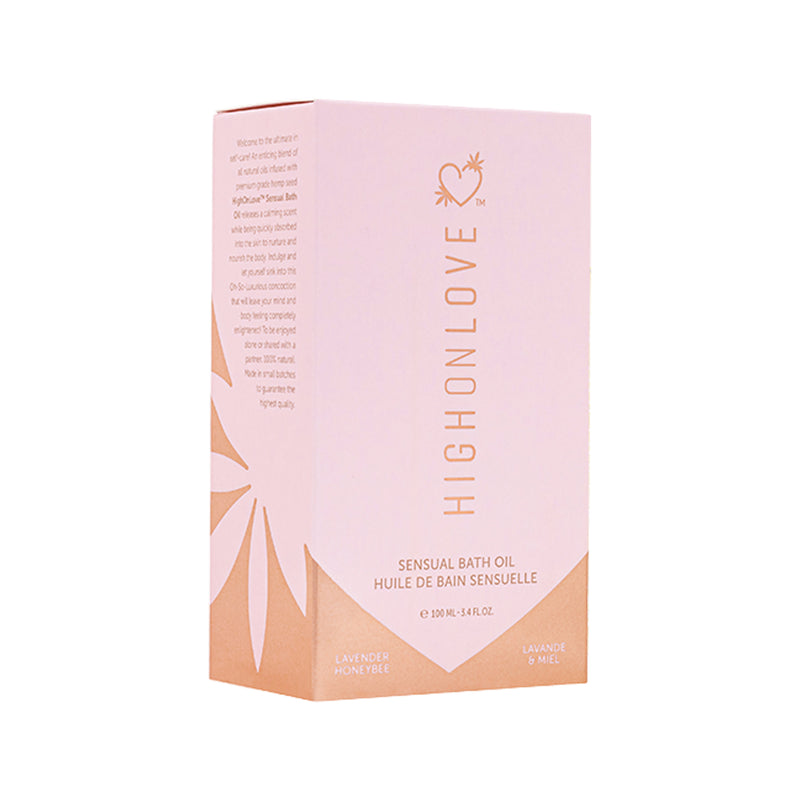 SENSUAL BATH OIL - LAVENDER & HONEY