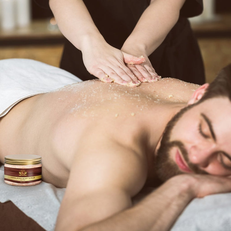 Baroque Royale - Himalayan Pink Salt Body Scrub - Lifestyle 3