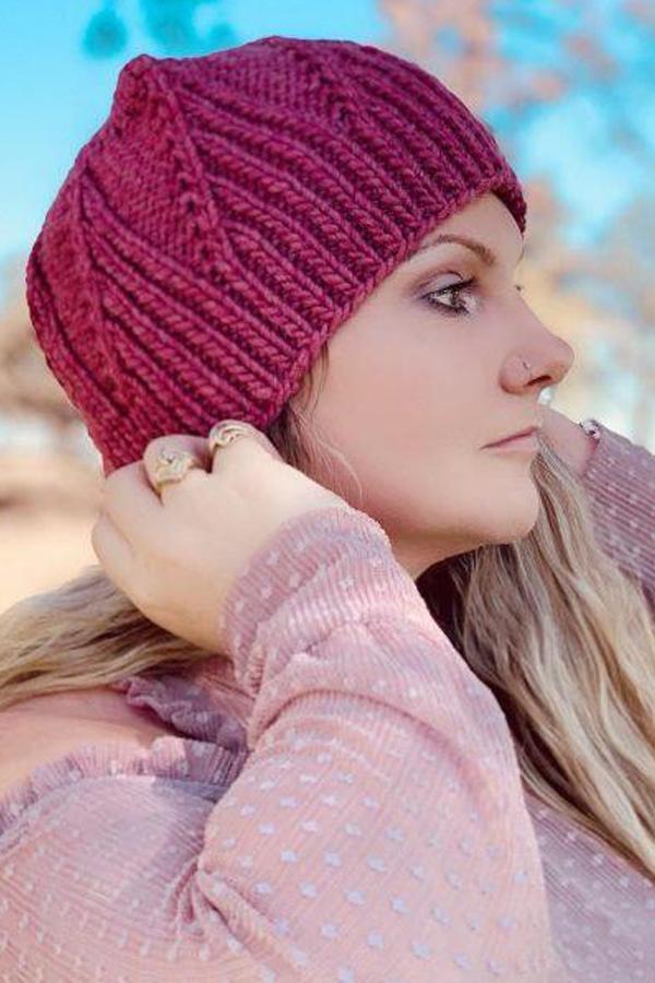 ROZZIE HAT YARN KIT - CHOICE OF 5 COLORS