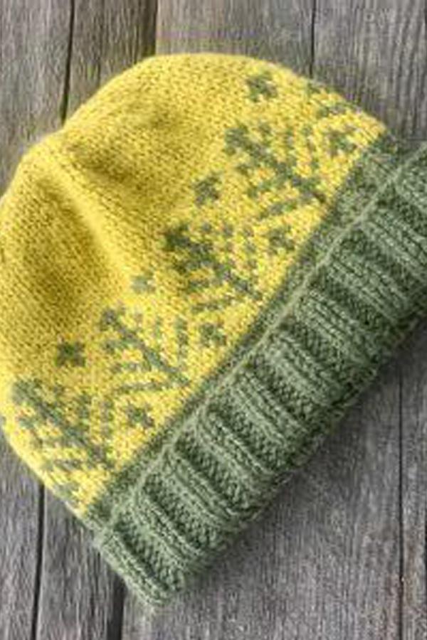 LITTLE PINES BEANIE YARN KIT - CHOICE OF 4 COLORS