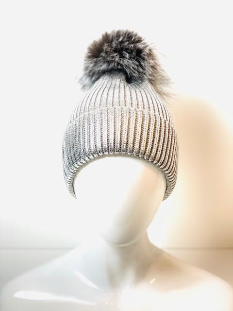 METALLIC HAT - SILVER