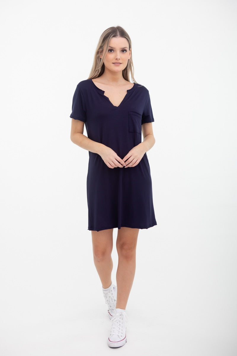 LILY "GO ANYWHERE DRESS" - NAVY