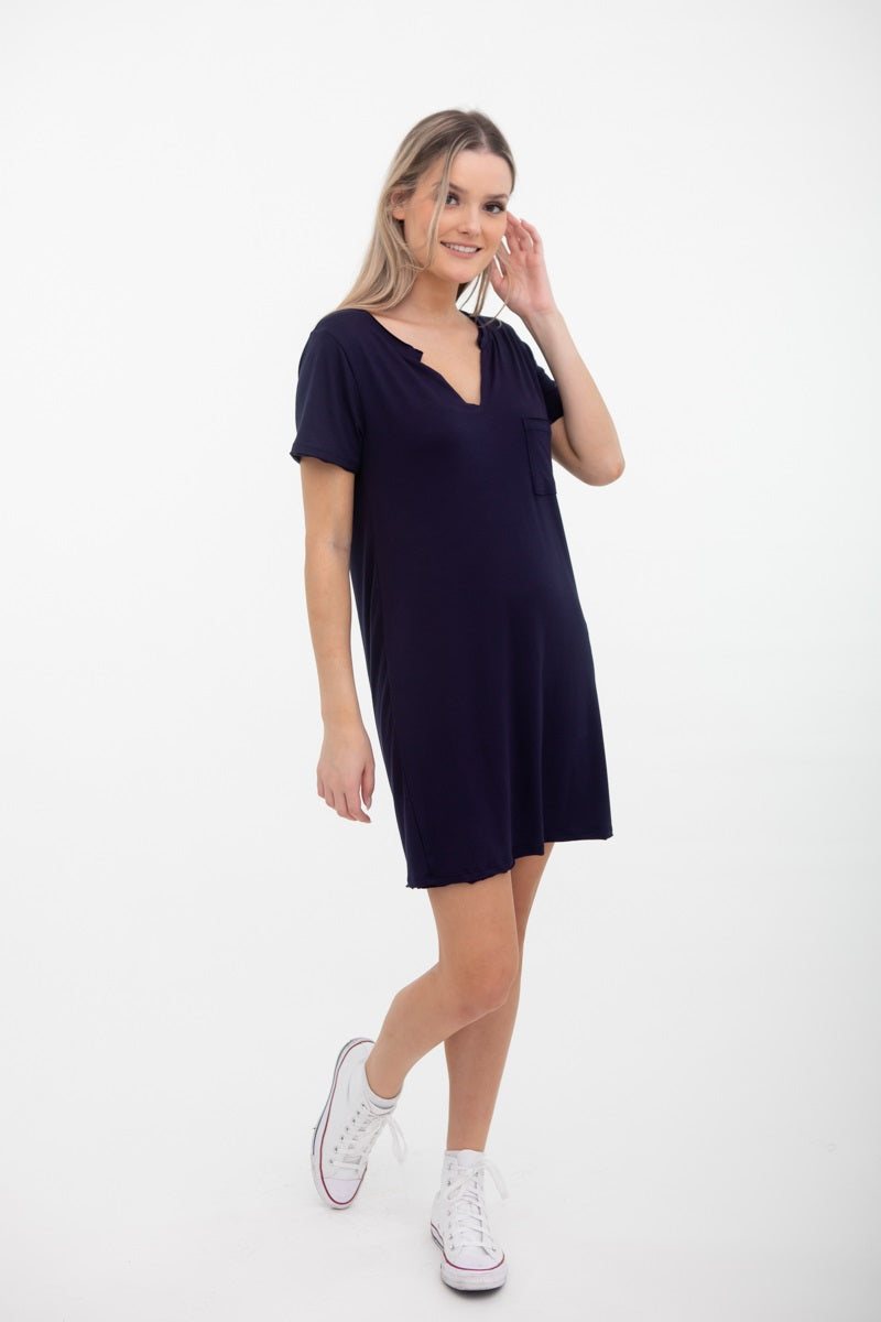 LILY "GO ANYWHERE DRESS" - NAVY