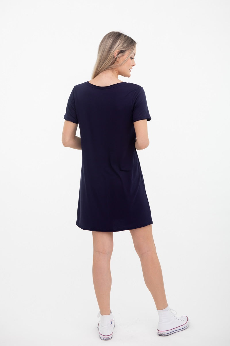 LILY "GO ANYWHERE DRESS" - NAVY
