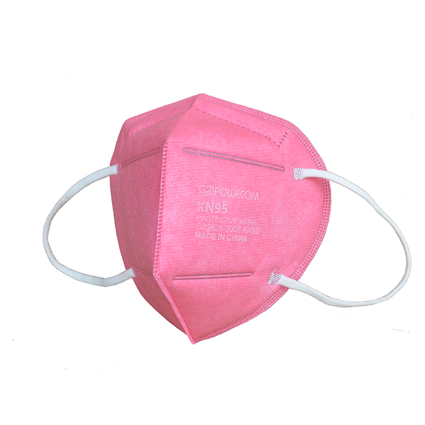 KN95 50 PACK - RESPIRATOR MASKS - FDA APPROVED - NPPL TESTED - ANTI FRAUD TECHNOLOGY - PINK