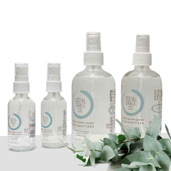 SGC HAND SANITIZER 4 PACK - LAVENDER EUCALYPTUS