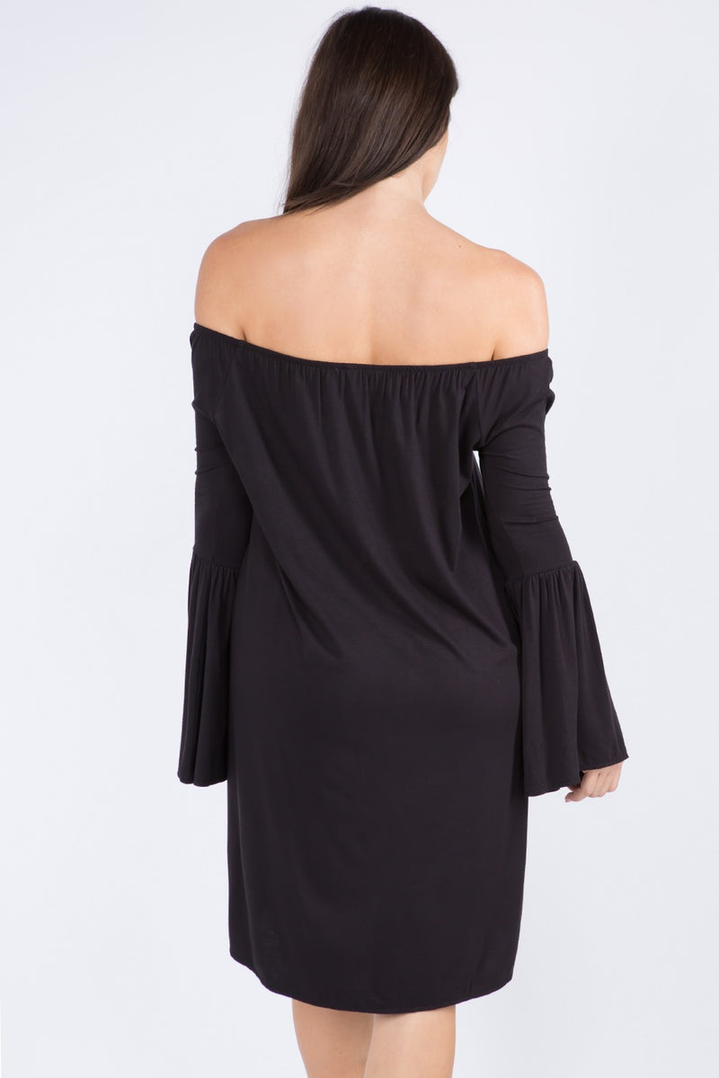 JOJO CONVERTIBLE DRESS - BLACK