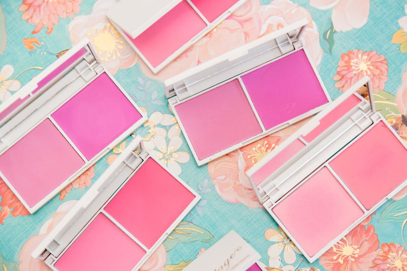 BLUSH BRIGHTEN & GLOW SET - PINK BLOSSOM + DOUBLE BONUS!