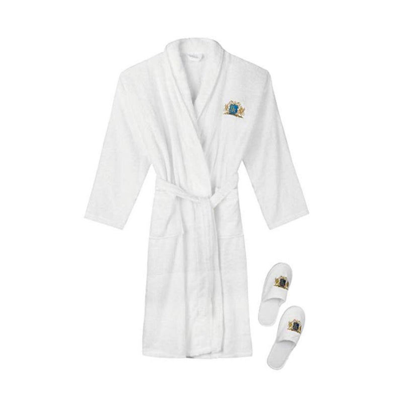 Terry Shawl Collar Cotton Bathrobe