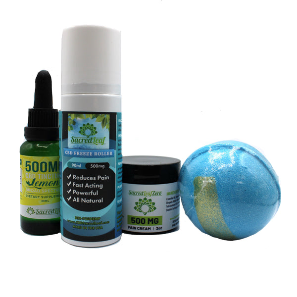 500MG PAIN RELIEF 4 PIECE SET - EXCLUSIVELY OURS!