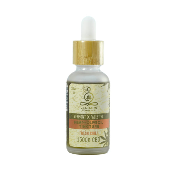 LIMITED EDITION OLIVE OIL TINCTURE - 1500MG - FRESH CHILI