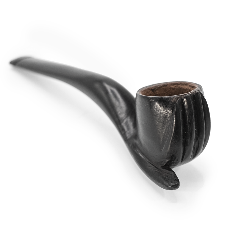 BOWL IN HAND - HAND CARVED PIPE