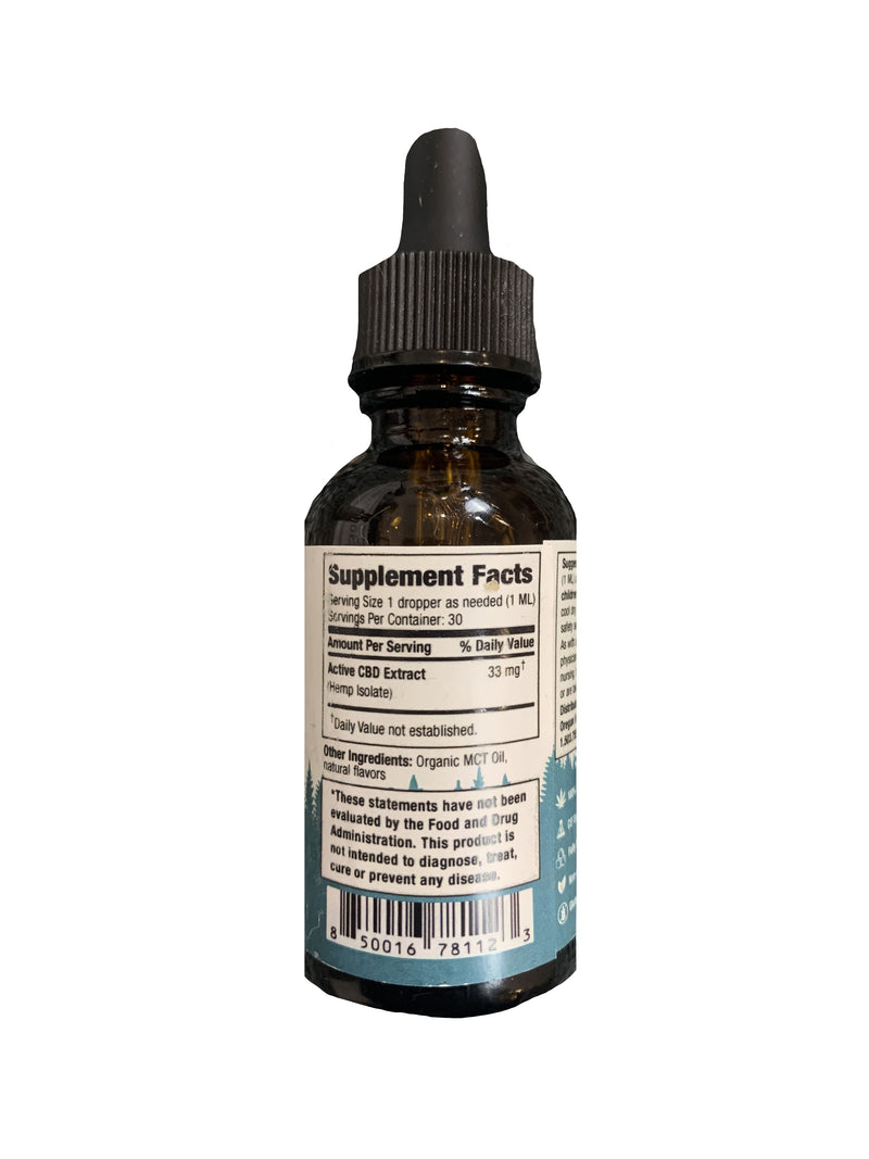 CBD TINCTURE - CHOICE OF 2 FLAVORS