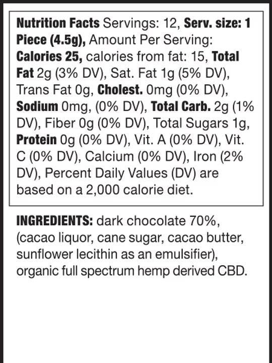 DELECTABLE DARK CHOCOLATE