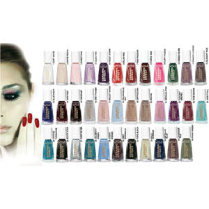 CERAMIC EFFECT NAIL ENAMEL - CHOICE OF COLORS