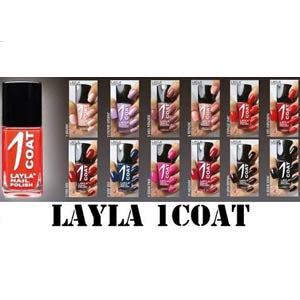 1 COAT NAIL ENAMEL - CHOICE OF COLORS