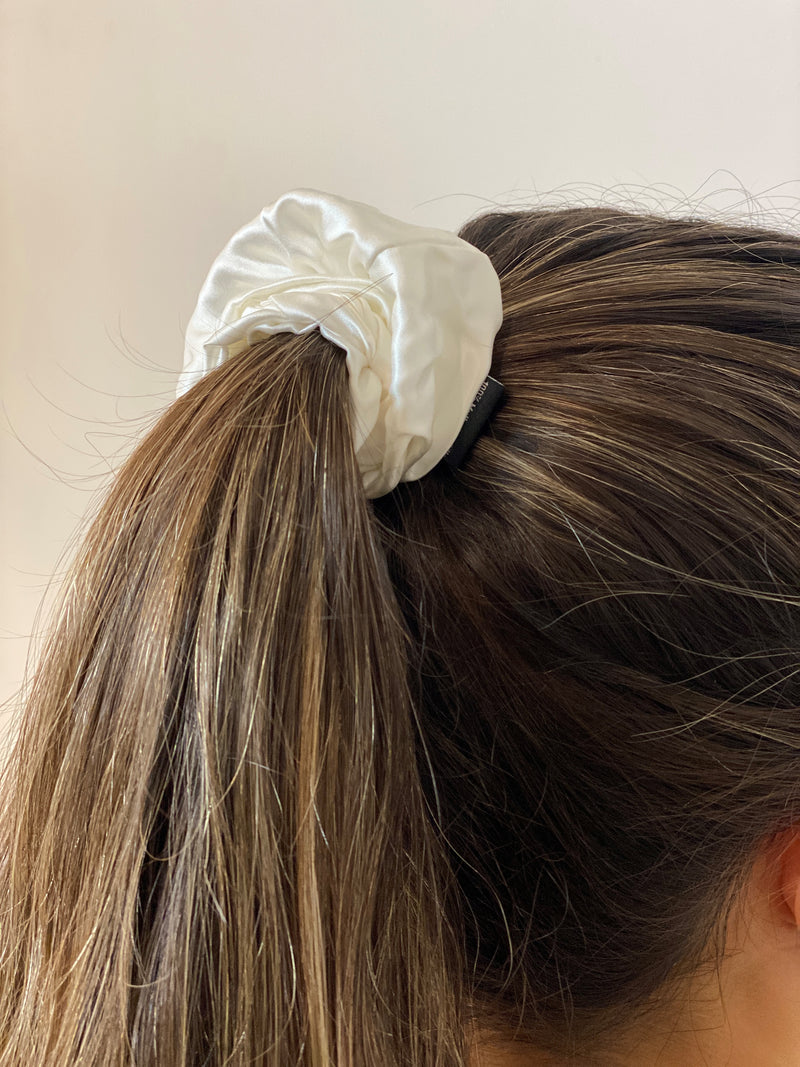 SGCSILK™ CHAMPAGNE PONYTAIL HOLDER 3PCS SET