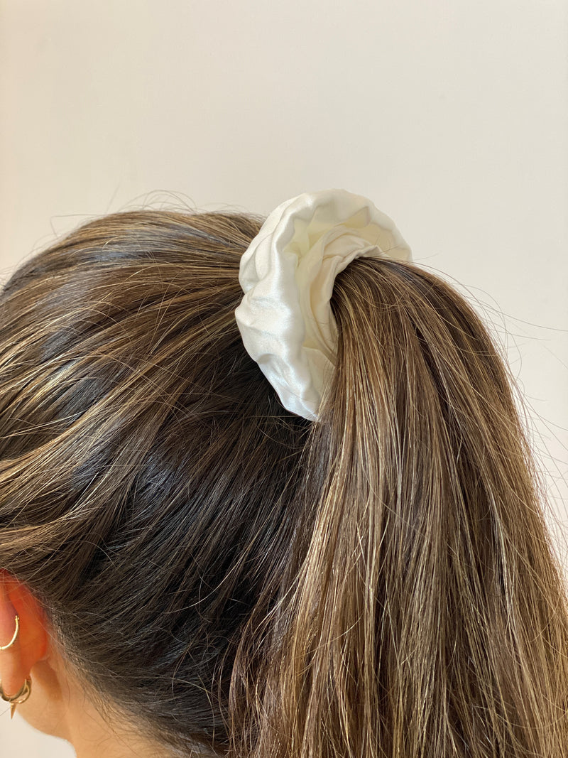 SGCSILK™ CHAMPAGNE PONYTAIL HOLDER 3PCS SET