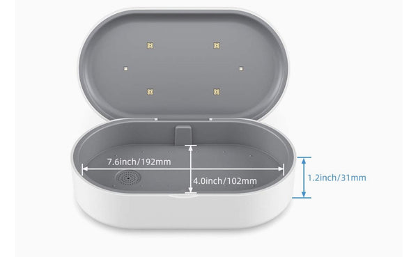 CLEAN PHONE UV SANITIZER  & HIGH SPEED WIRELESS CHARGER