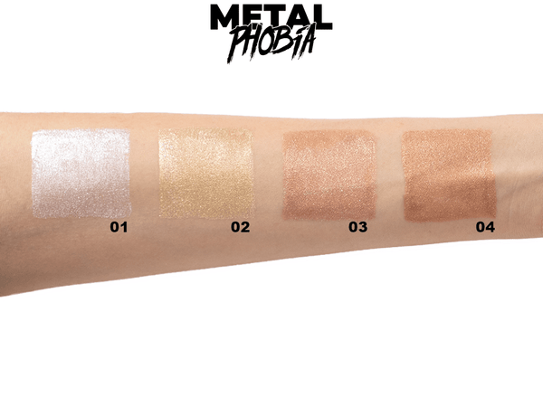 METAL PHOBIA LIQUID EYESHADOW - CHOICE OF COLORS