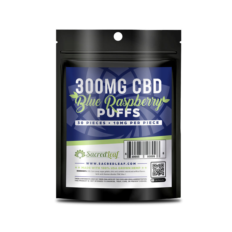 GUMMY 30 PACKS - 300MG - BLUE RASPBERRY