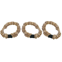 SGCSILK™ CHAMPAGNE SCRUNCHIE 3PCS SET